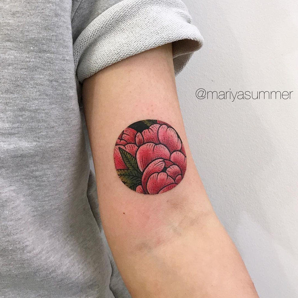 Работа татуировщика Марии Саммер