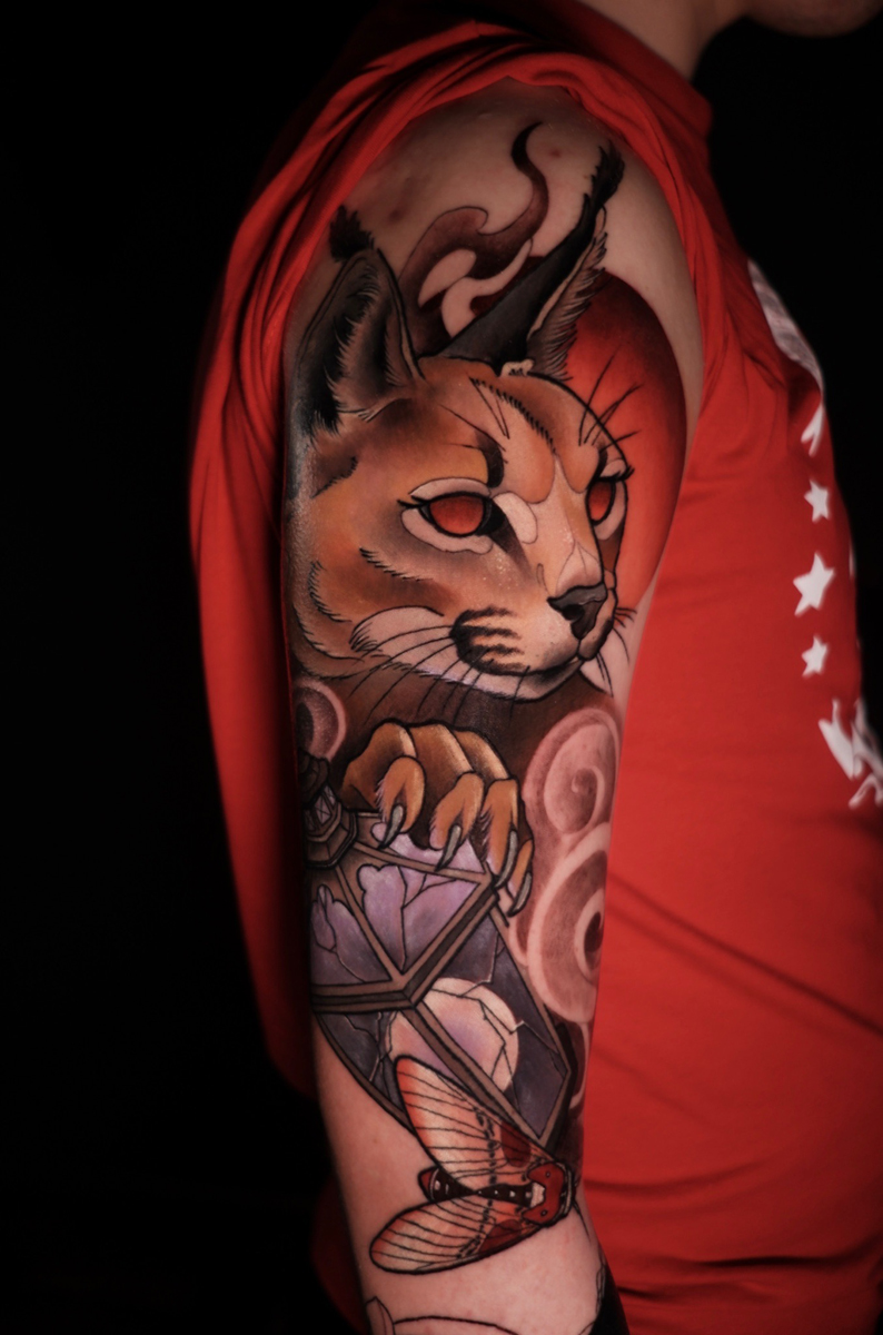 Tattoo cougar