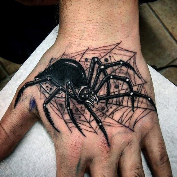 Что означает татуировка паук?